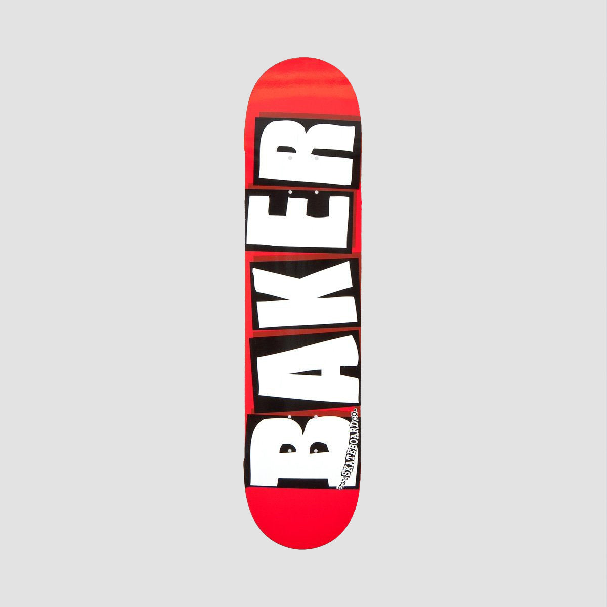Baker Brand Logo Skateboard Deck Red/White - 8.625"
