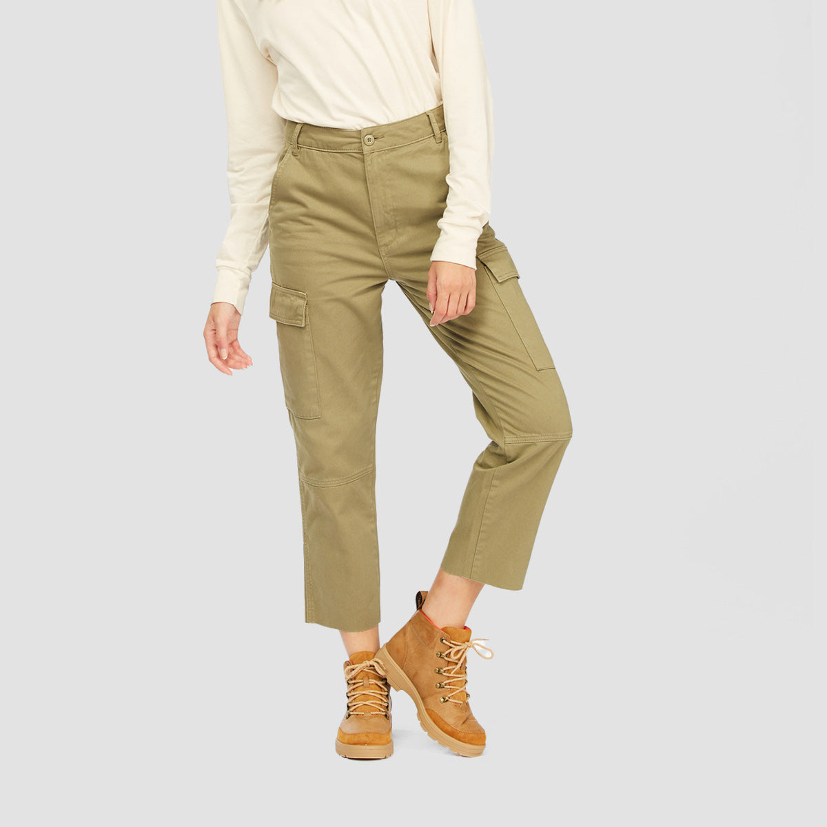 Billabong Heading Out Trousers Sage - Womens