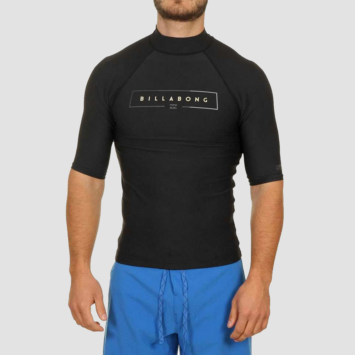 BILLABONG MENS RASH TOP UNITY UPF50 SUN PROTECTION BLACK VEST GUARD T SHIRT W21 #71 BILLABONG MENS RASH TOP UNITY UPF50 SUN PROTECTION BLACK VEST GUARD T SHIRT W21