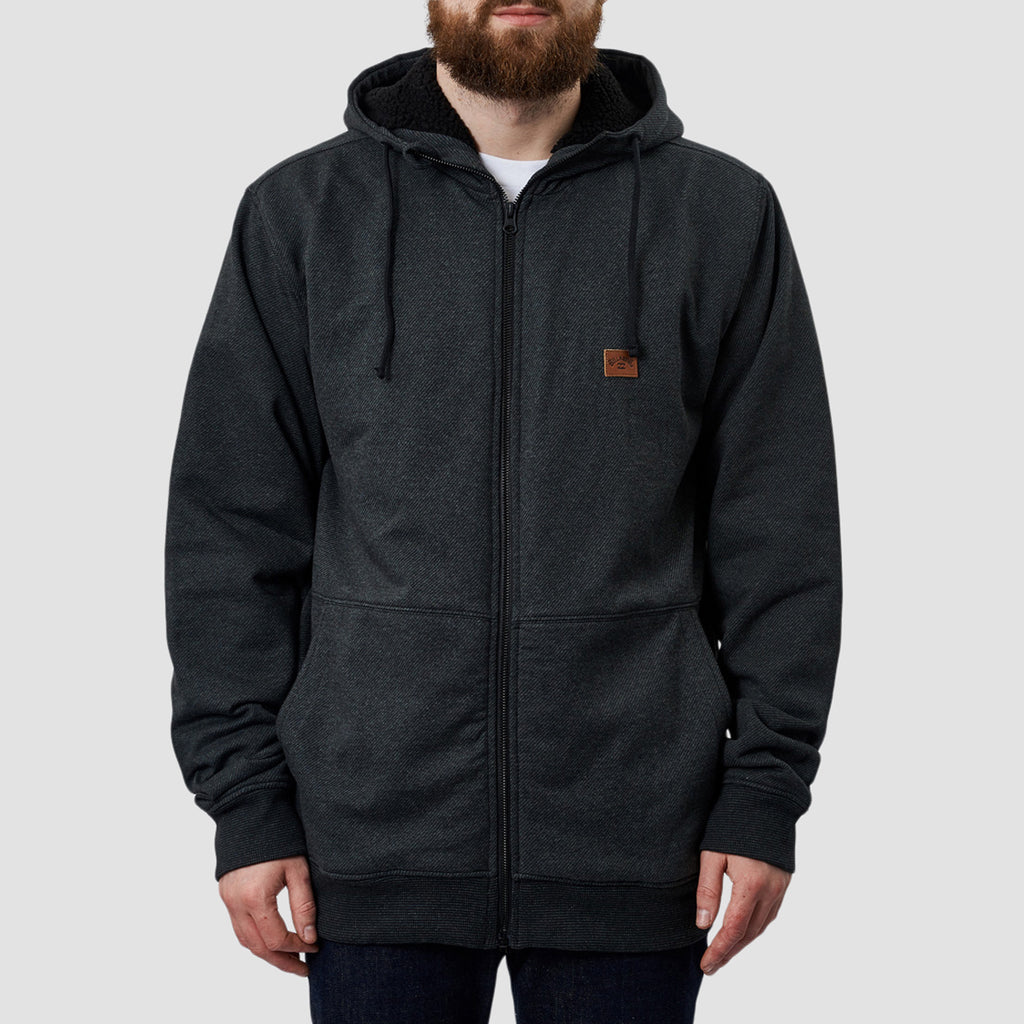 Billabong Hudson Sherpa Zip Hood Black