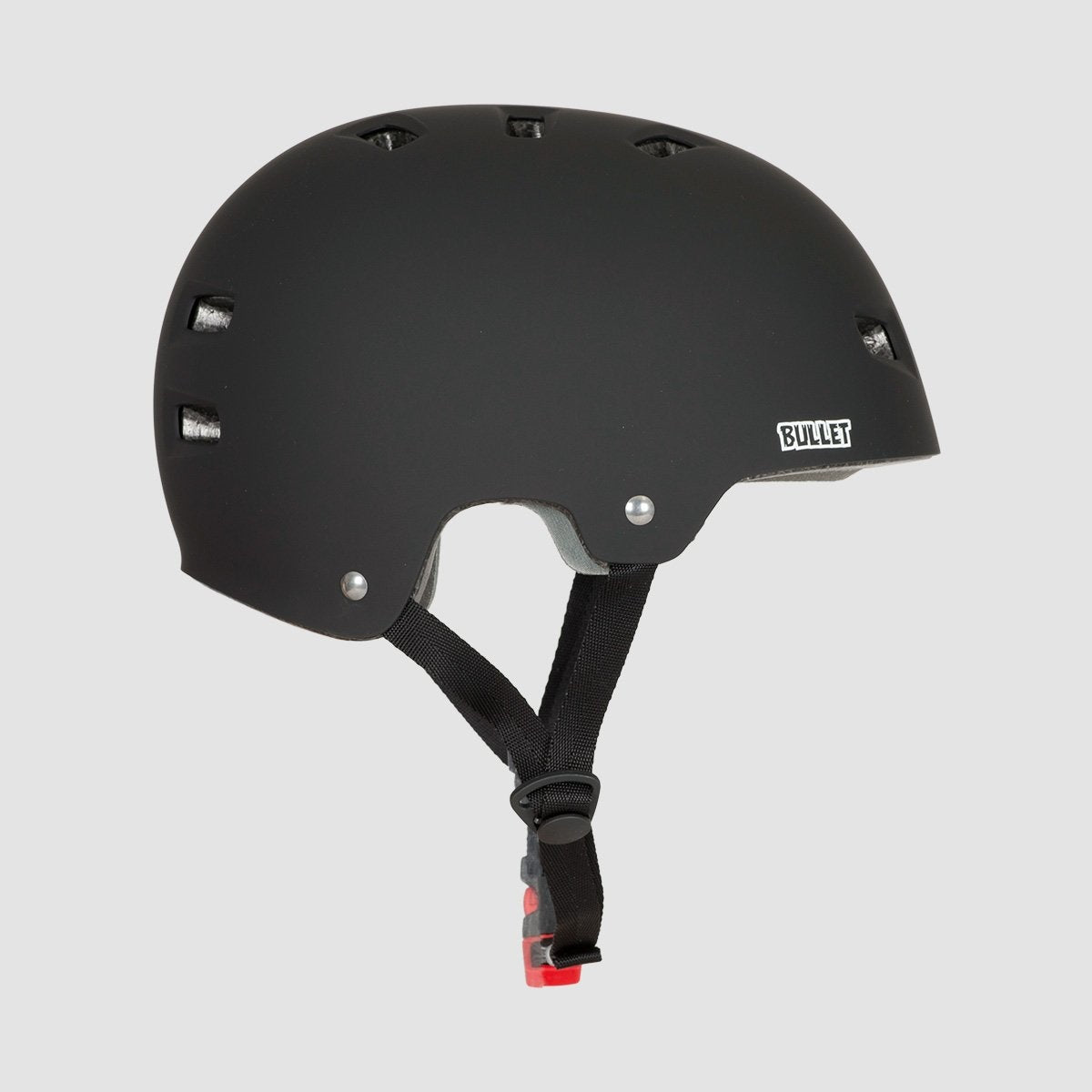 Bullet x Santa Cruz Screaming Hand Skate/Bmx Helmet Matte Black - Safety Gear
