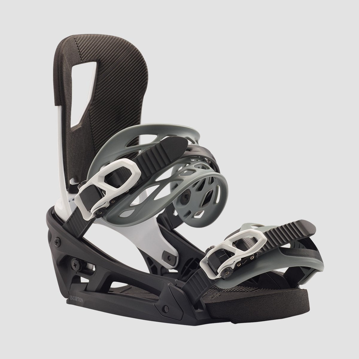 Burton Cartel EST Snowboard Bindings Black/White - Snowboard