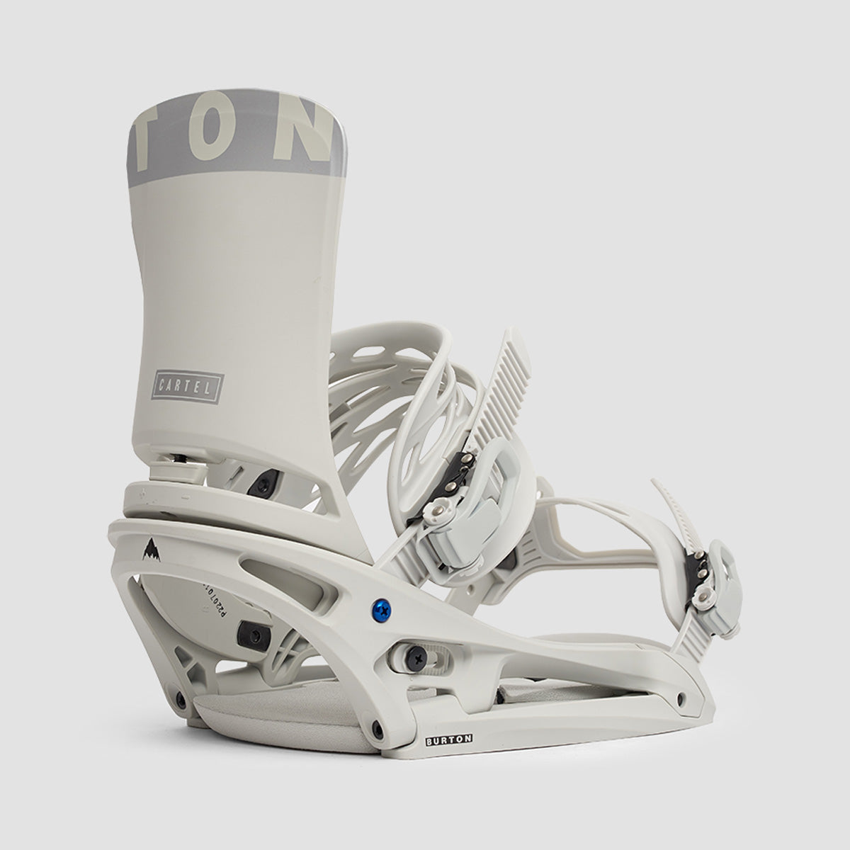 Burton Cartel EST Snowboard Bindings Grey Cloud