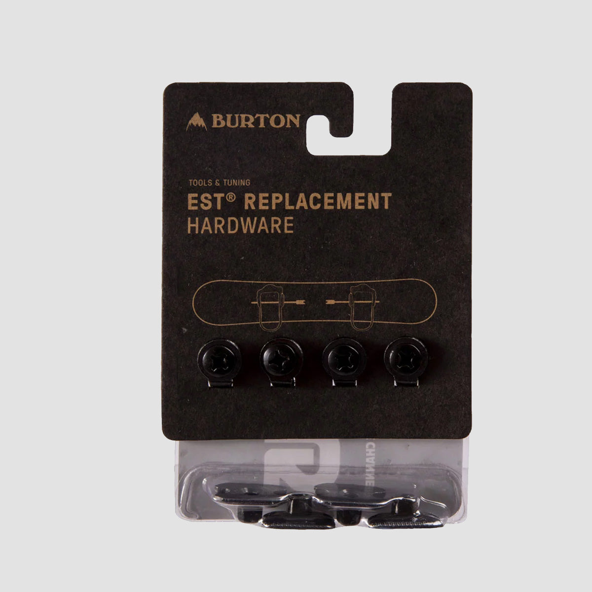 Burton Est Replacement Hardware Set Black
