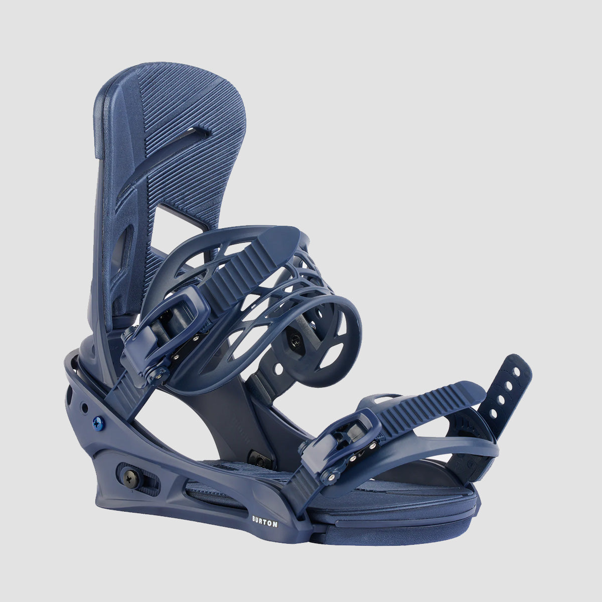 Burton Mission Re Flex Snowboard Bindings Dress Blue