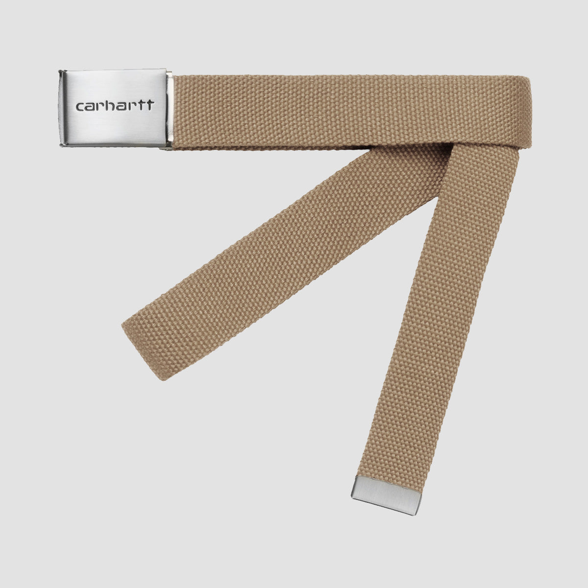 Carhartt WIP Clip Belt Chrome Leather