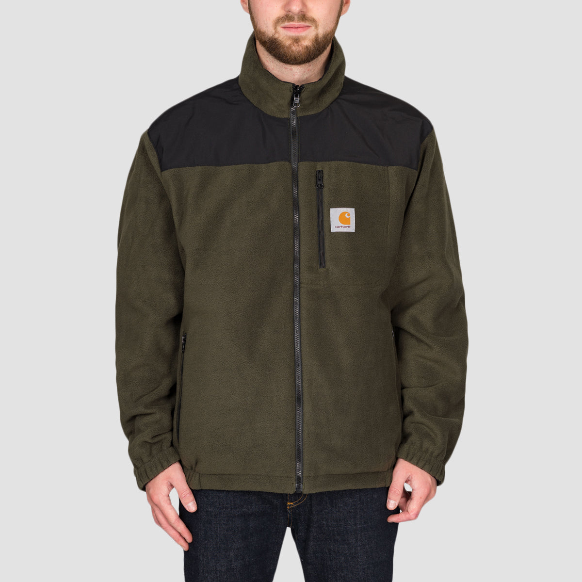 Carhartt WIP Denby Reversible Jacket Black/Cypress
