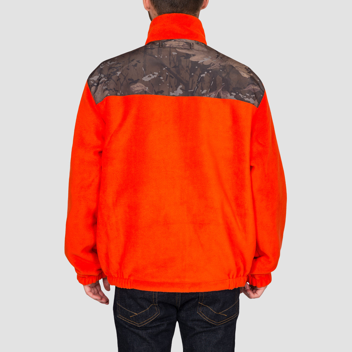 Carhartt WIP Mens Denby Reversible Jacket Camo Combi Orange