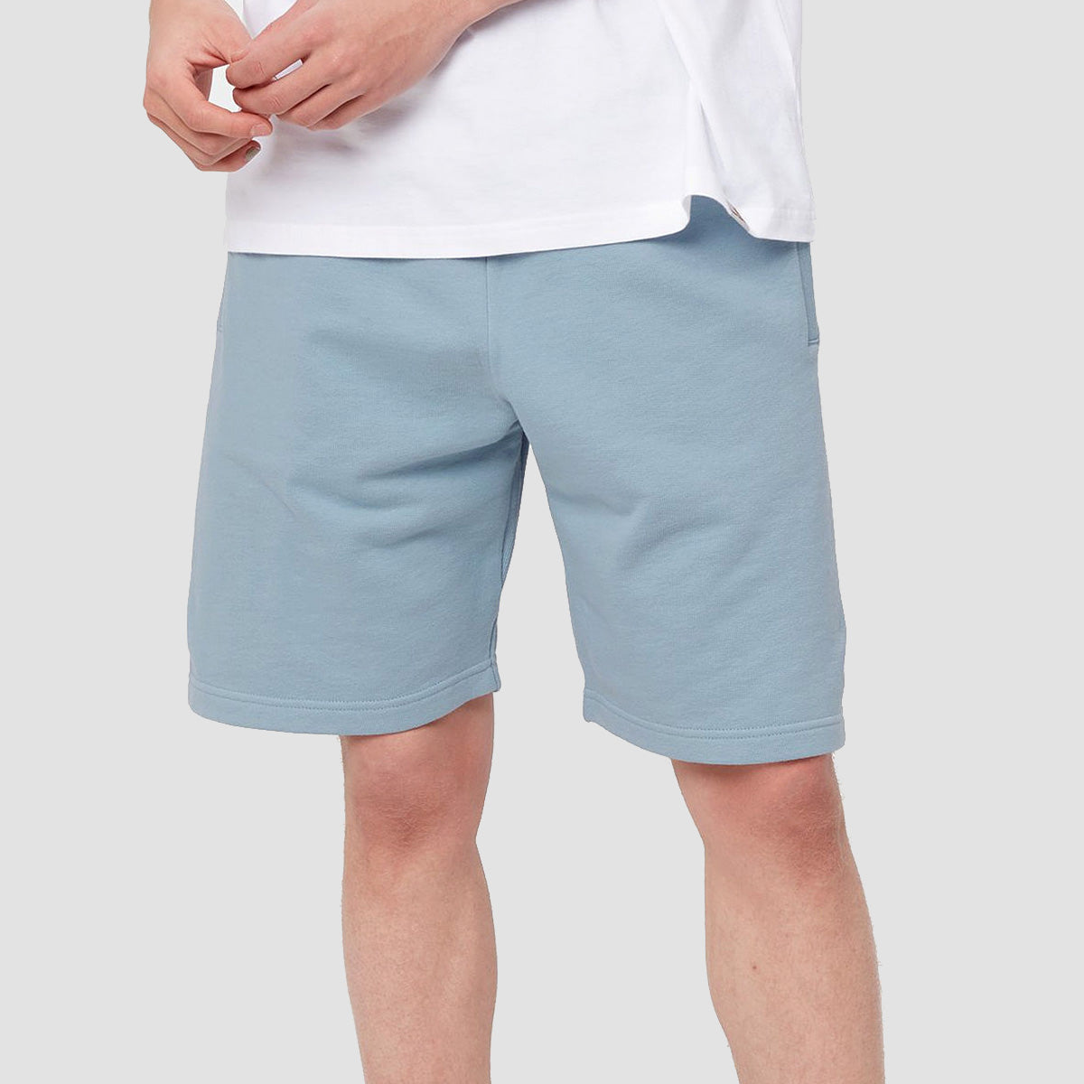Carhartt WIP Pocket Sweat Shorts Frosted Blue