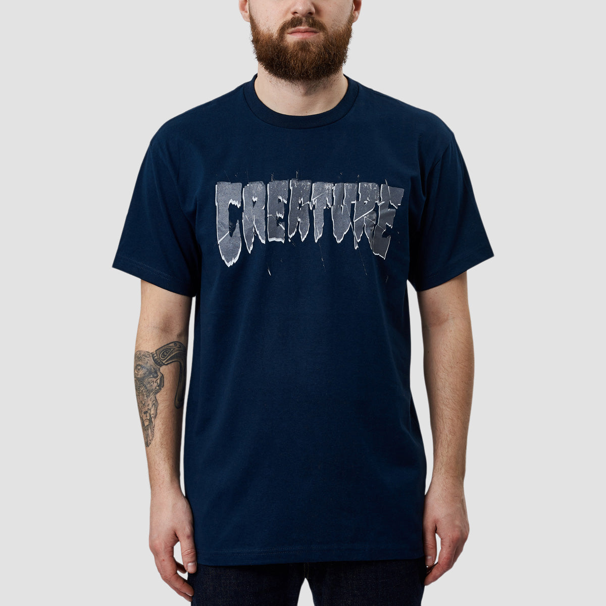 Creature Shatter T-Shirt Navy