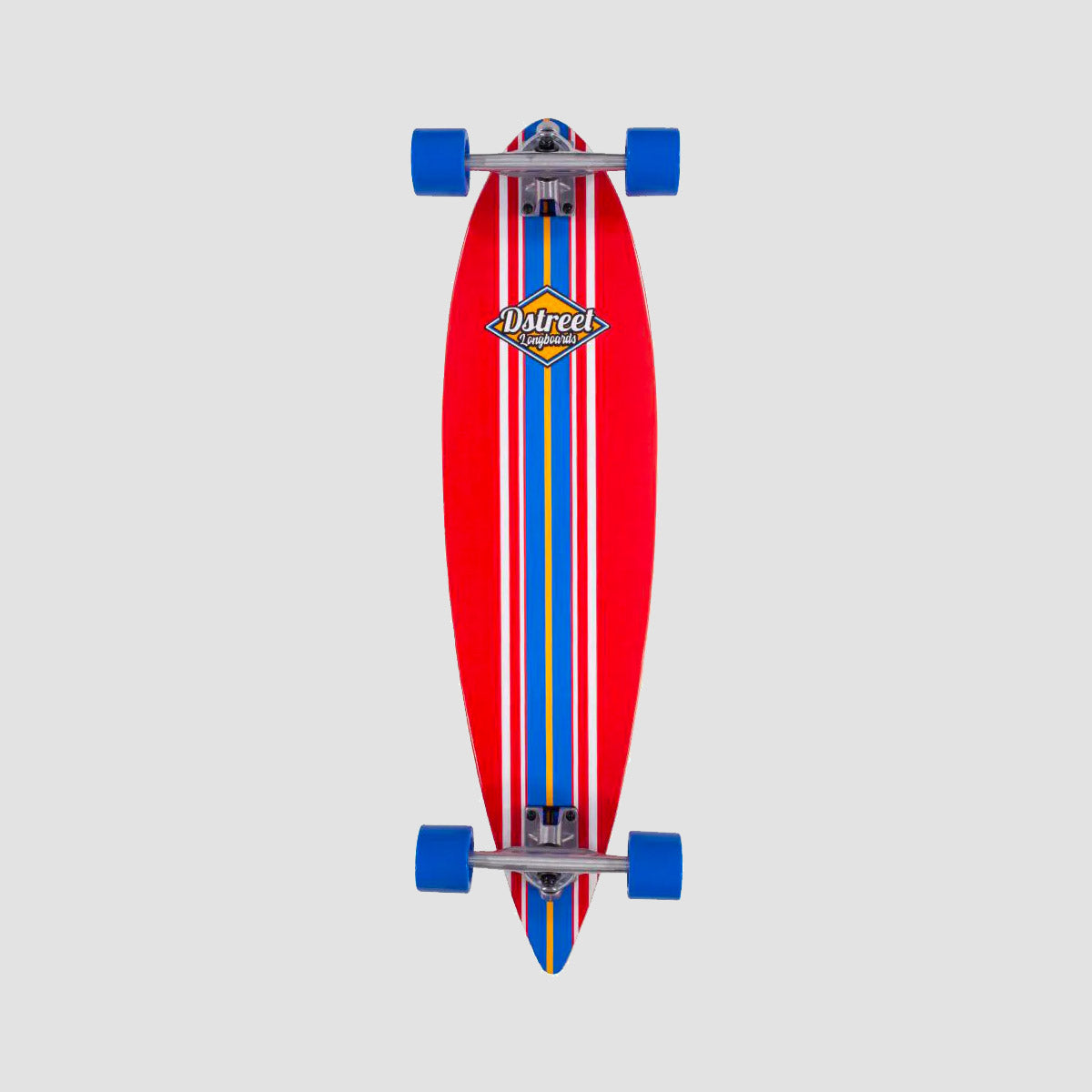 D Street Ocean Pintail Cruiser Skateboard Red - 35"
