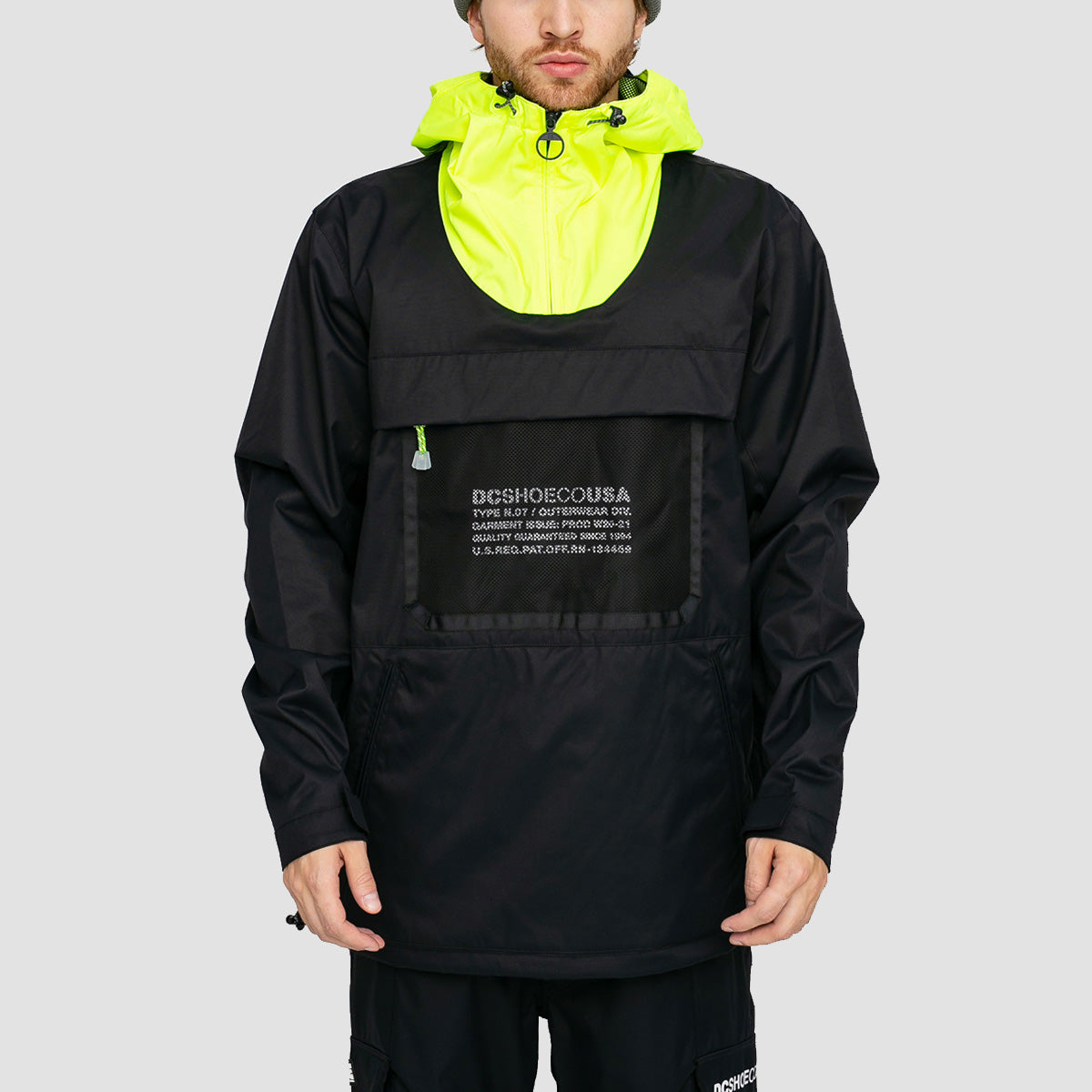 DC Asap Shell Anorak Snow Jacket Black