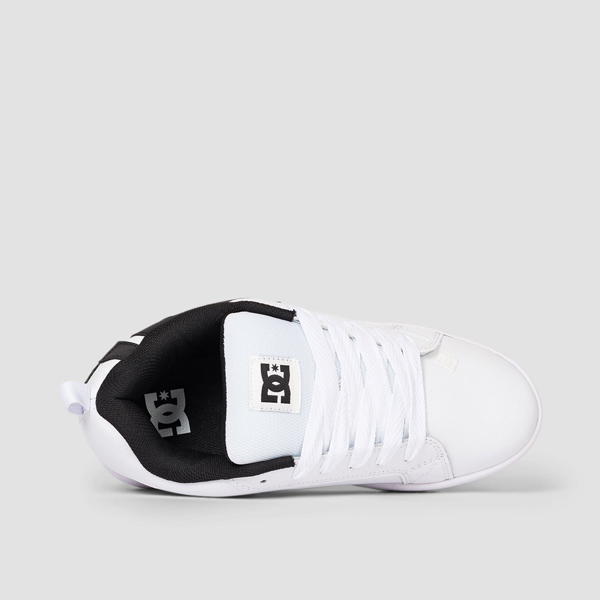 DC Court Graffik Shoes - White/Black/Black