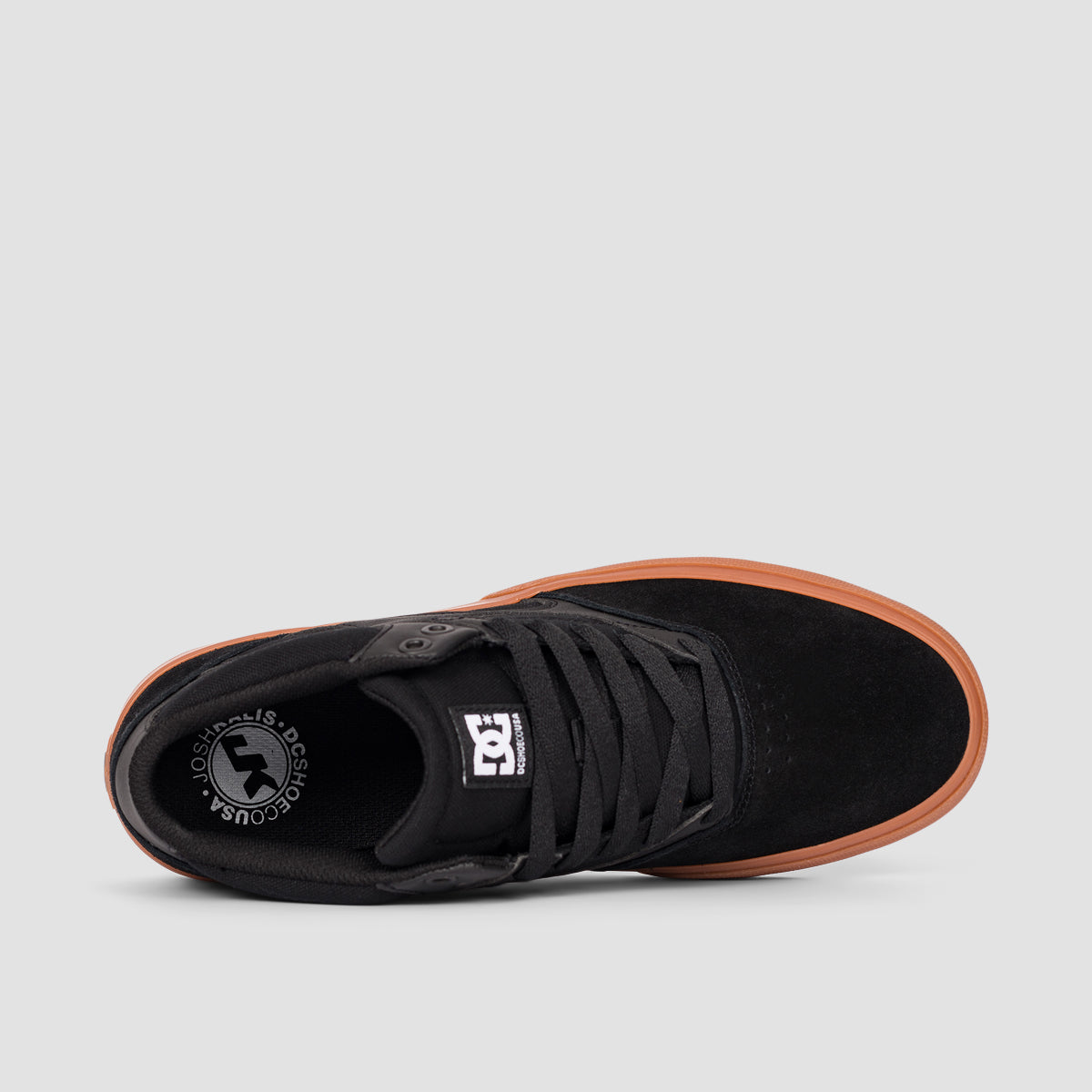 DC Kalis Vulc Mid Shoes - Black/Black/Gum