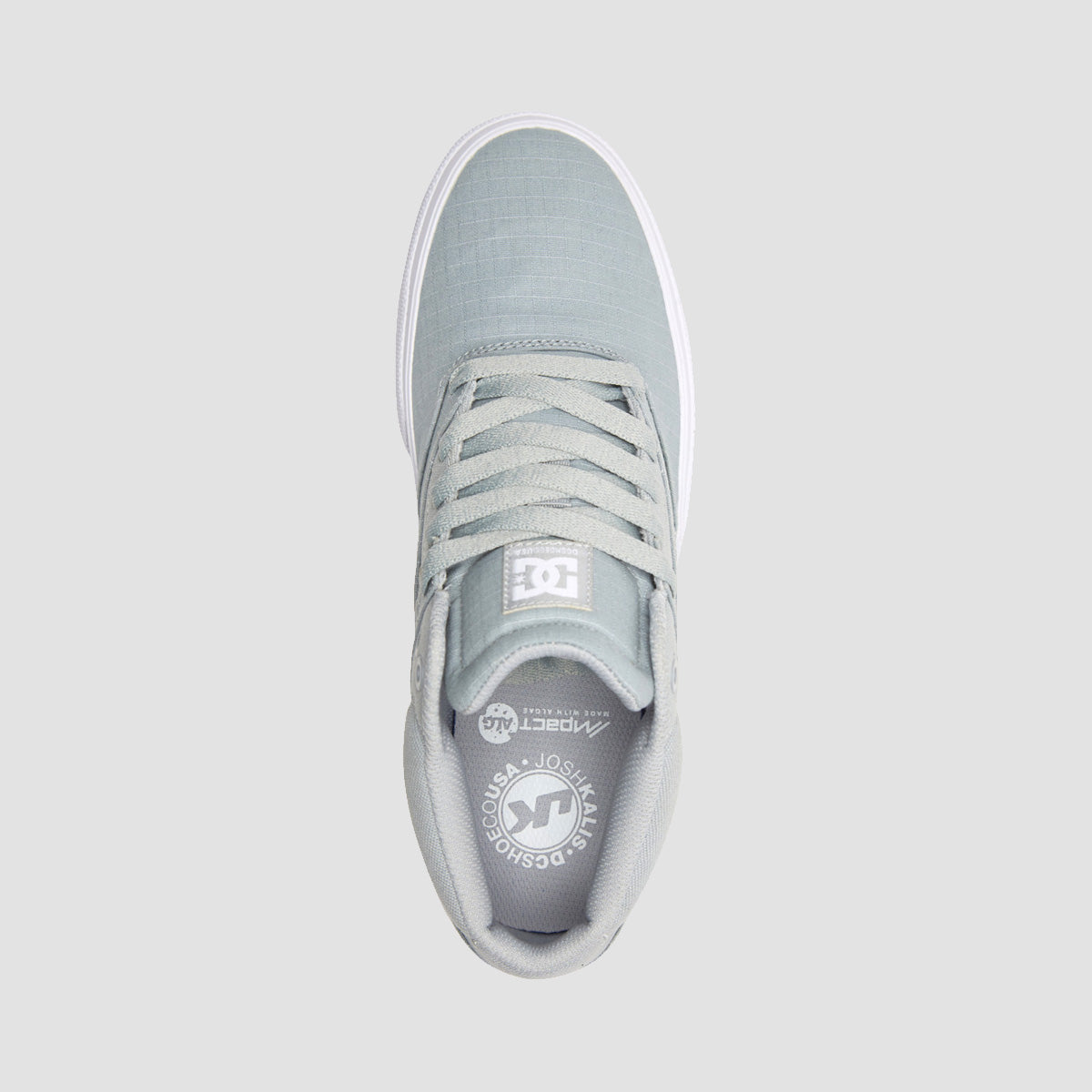 DC Kalis Vulc Mid Shoes - Cool Grey