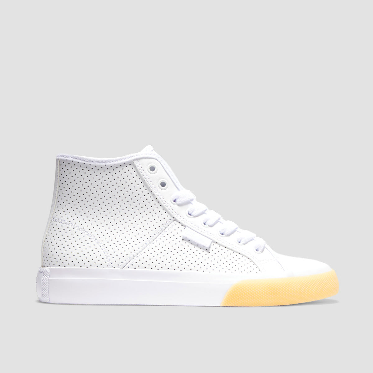 DC Manual Hi Shoes - White/Gum - Womens