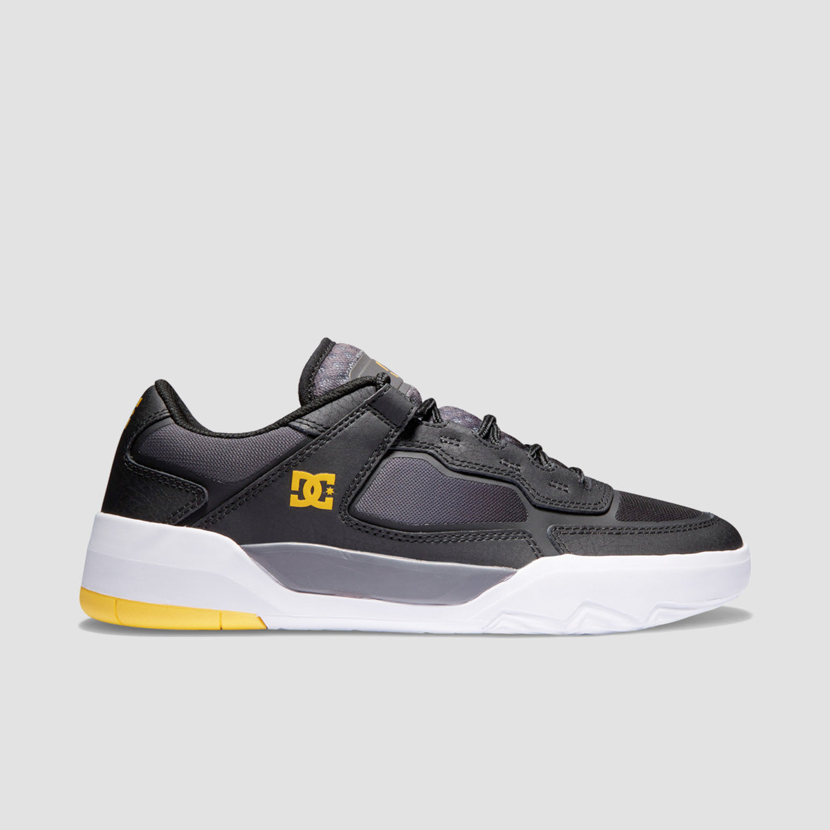 DC Metric Shoes - Black/Grey/Yellow