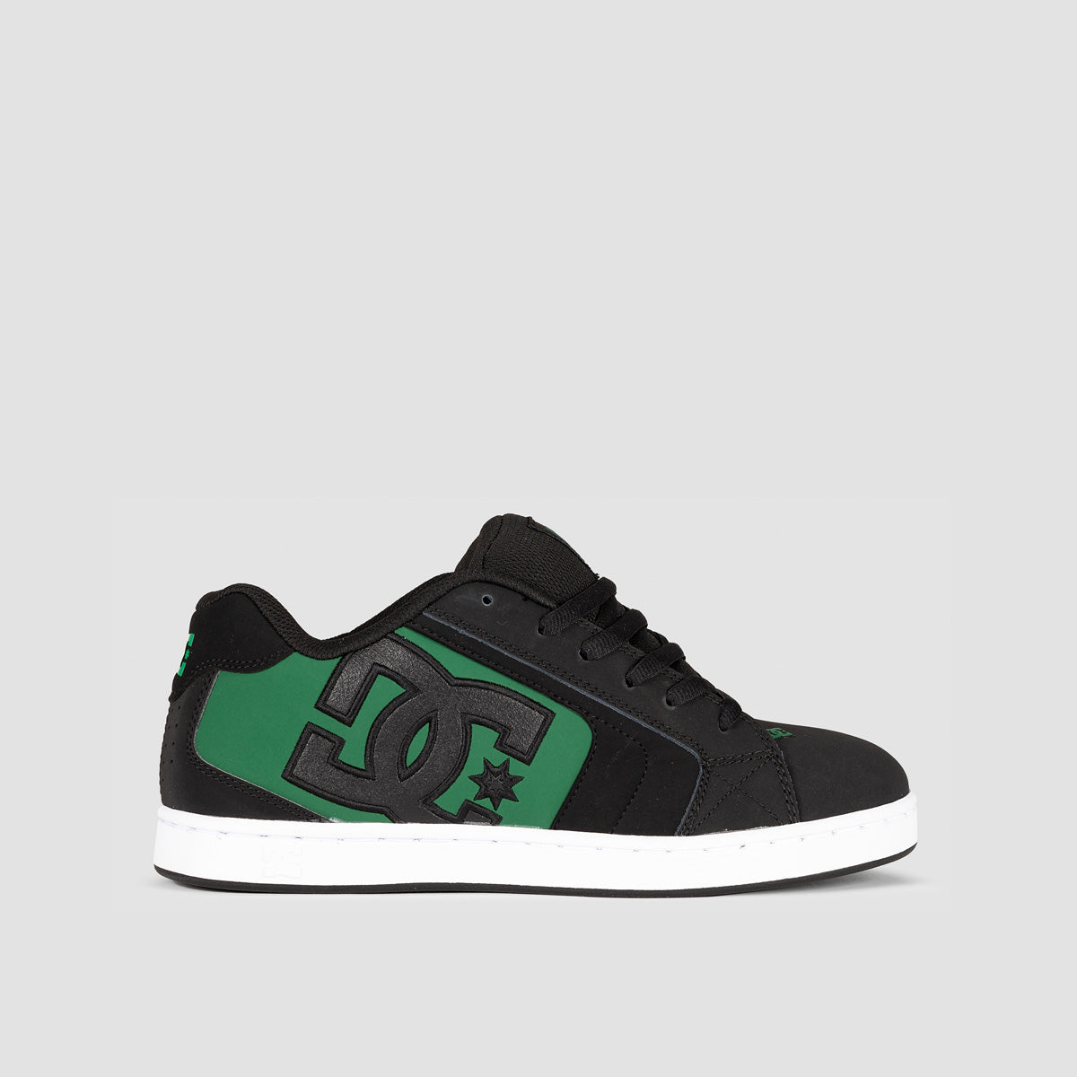 DC Net Shoes - Black/Black/Green