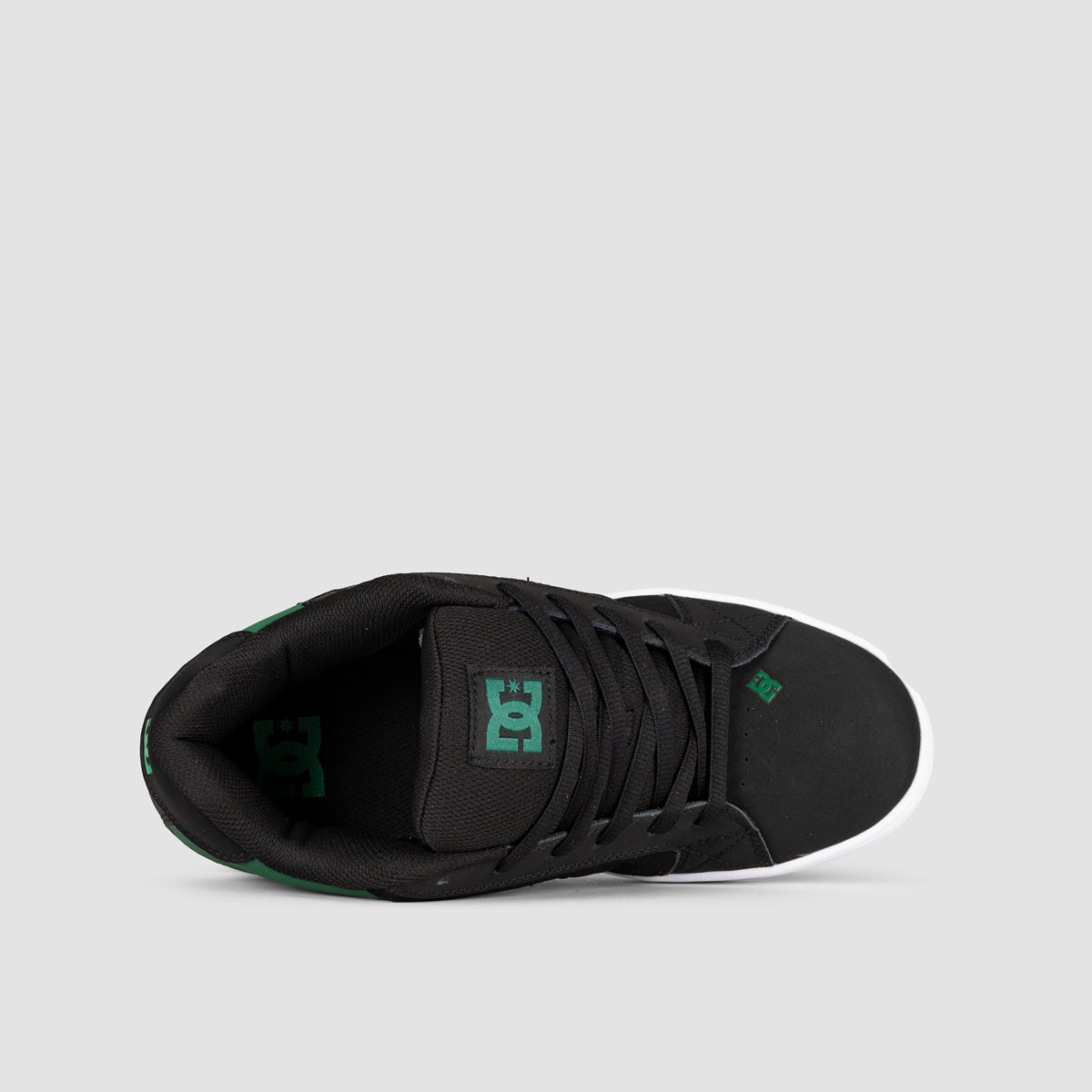 DC Net Shoes - Black/Black/Green