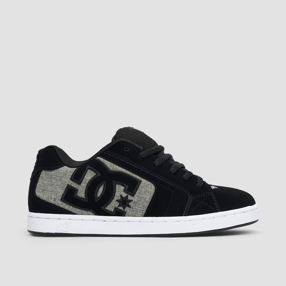 DC Net Shoes - Black/Grey/Grey
