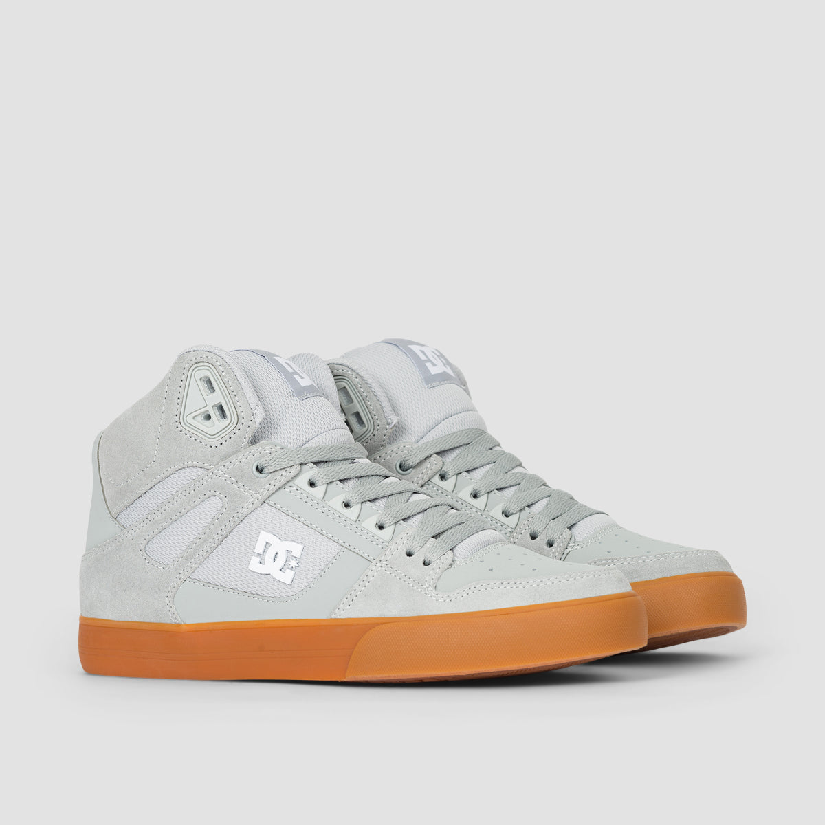 DC Pure High-Top WC Shoes - Grey/Gum