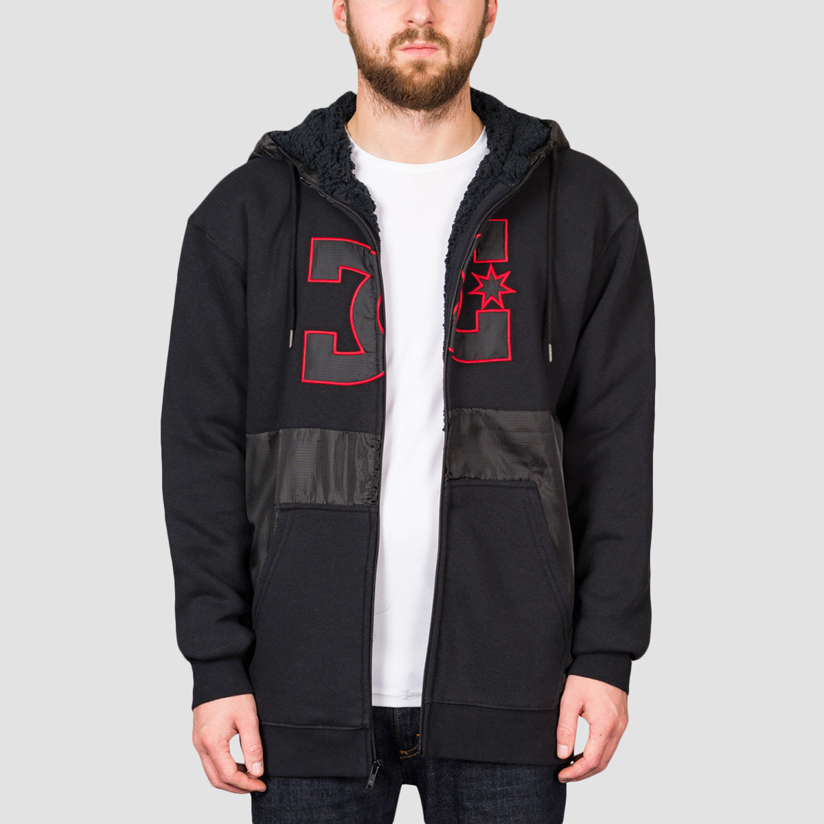 Dc sherpa outlet hoodie