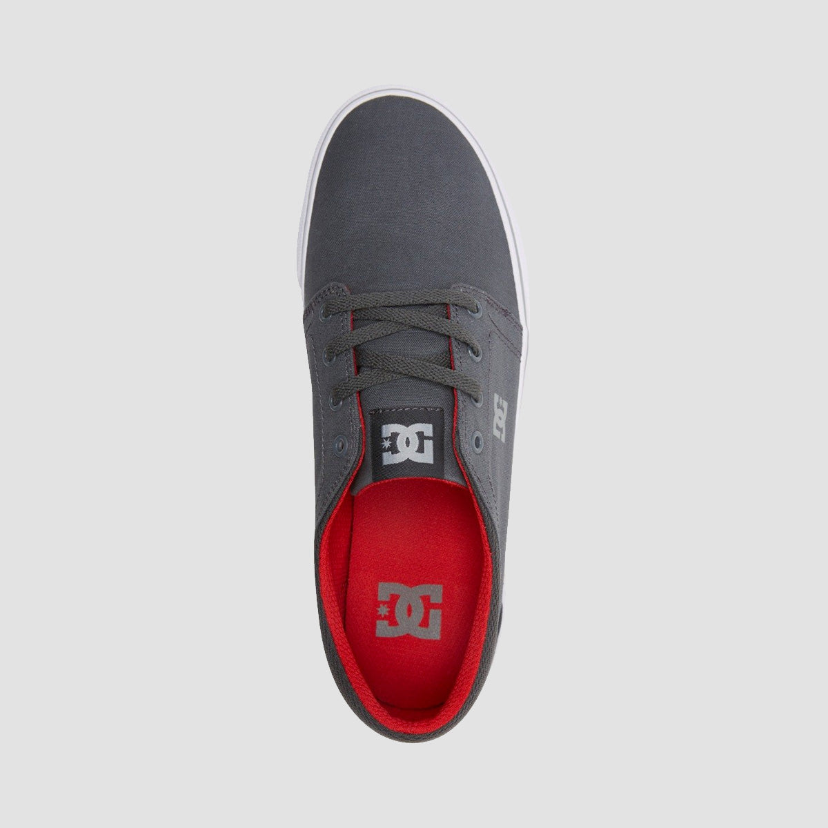 DC Trase TX Shoes - Grey/Grey/Red
