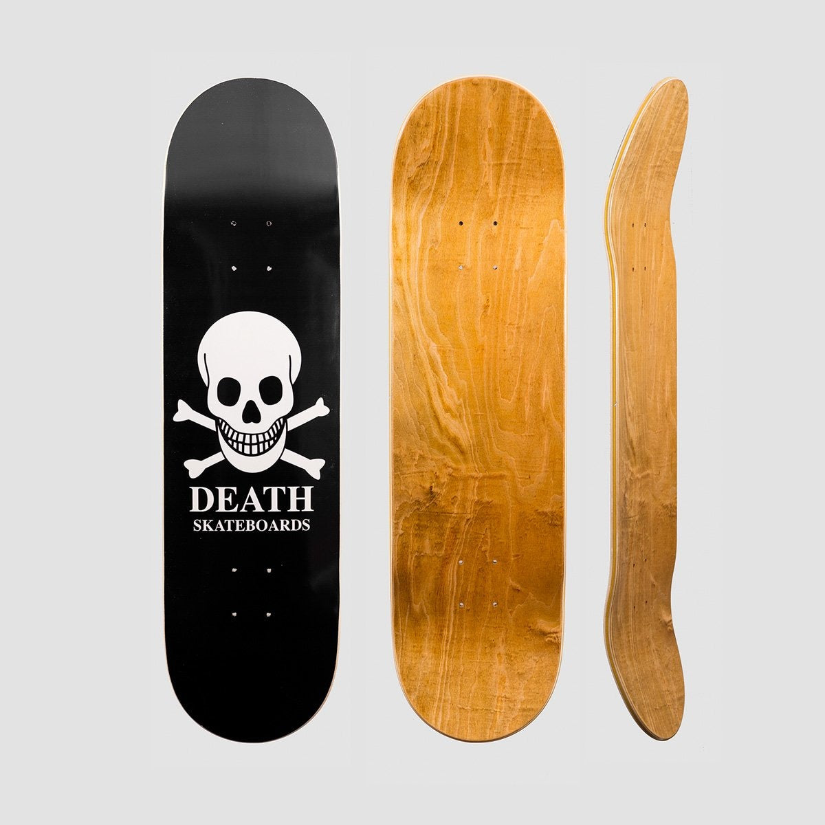 Death OG Skull Deck Black - 8.5 - Skateboard