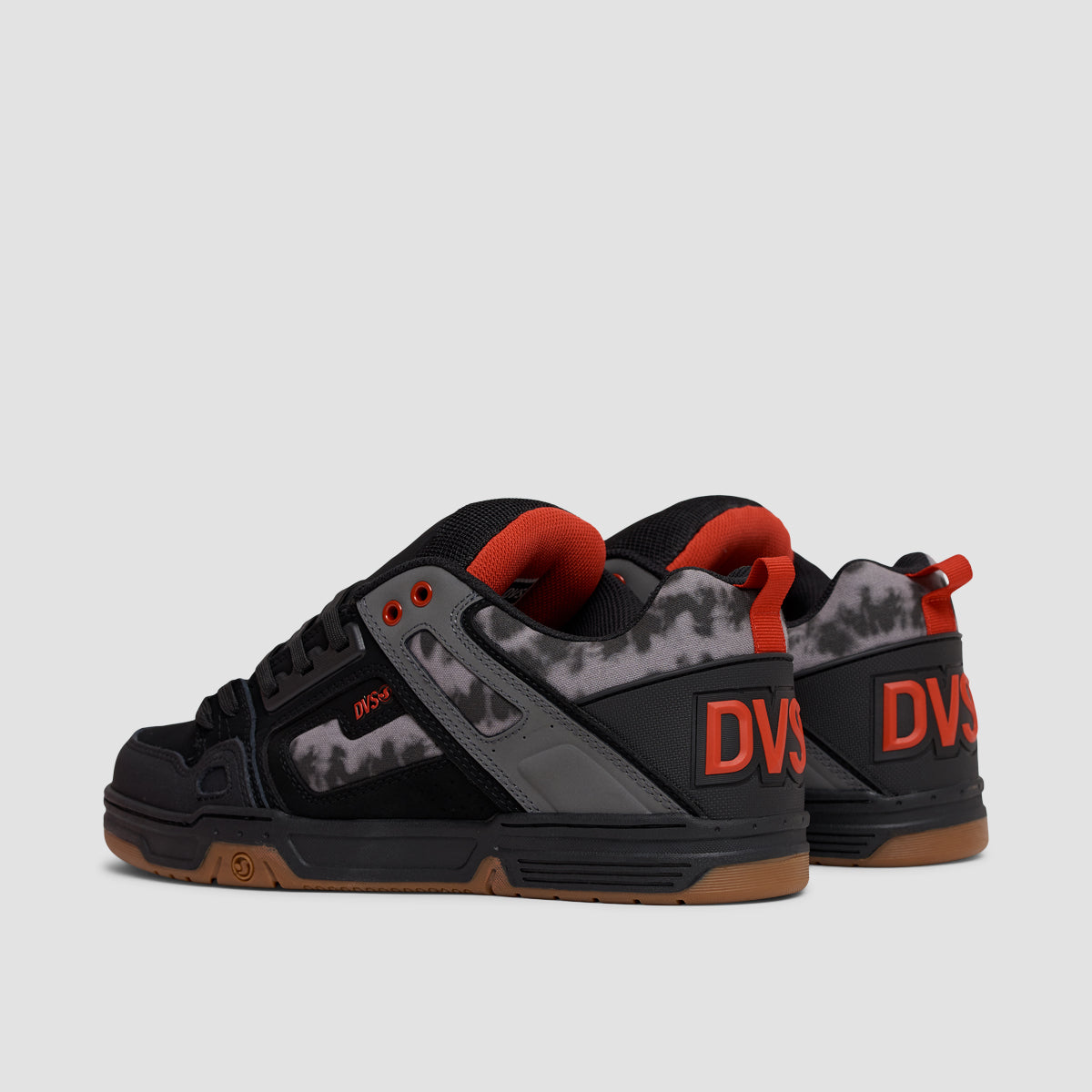 DVS Comanche Shoes - Black/Charcoal/Print Nubuck