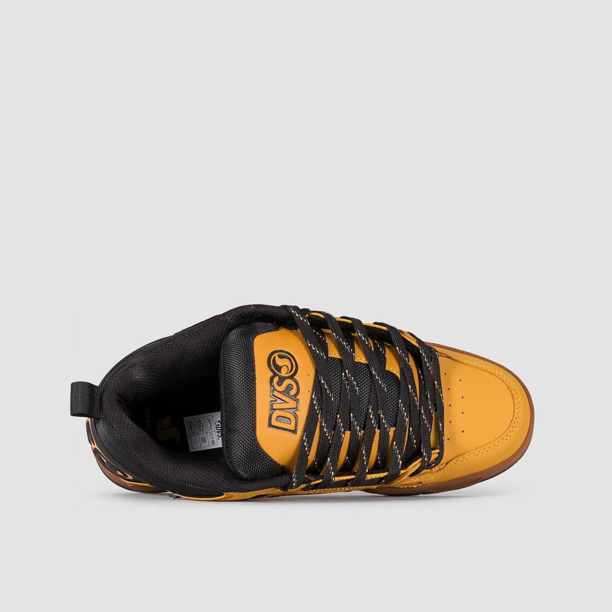 DVS Comanche Shoes Chamois Black Gum Nubuck