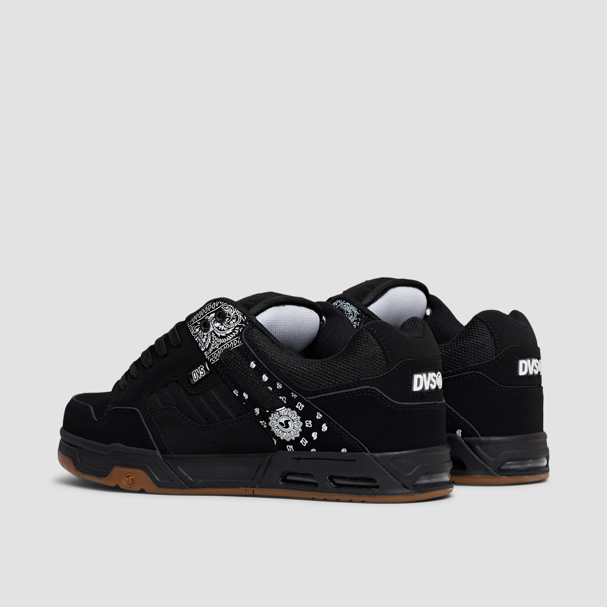 DVS Enduro Heir Shoes - Black/Gum/Print Nubuck