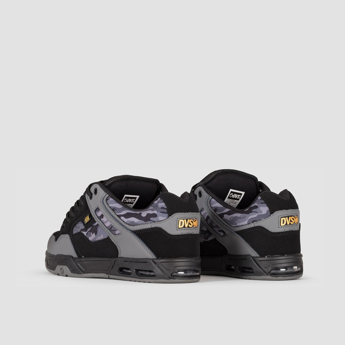 DVS Enduro Heir Black/Charcoal/Camo Nubuck - Footwear