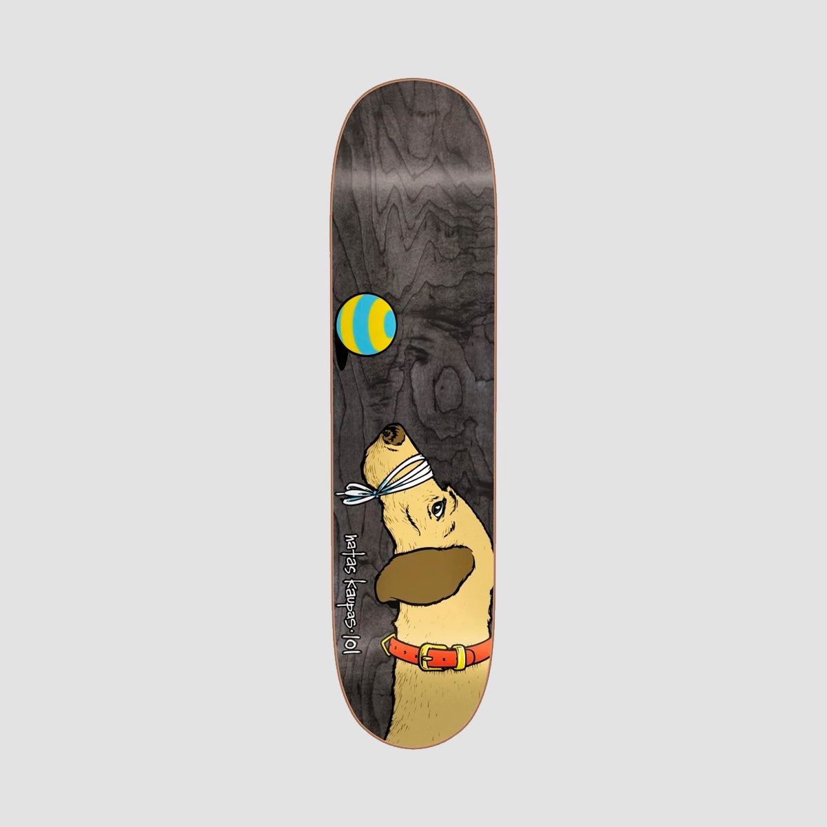101 Natas Dog HT Skateboard Deck Brown - 8.25"