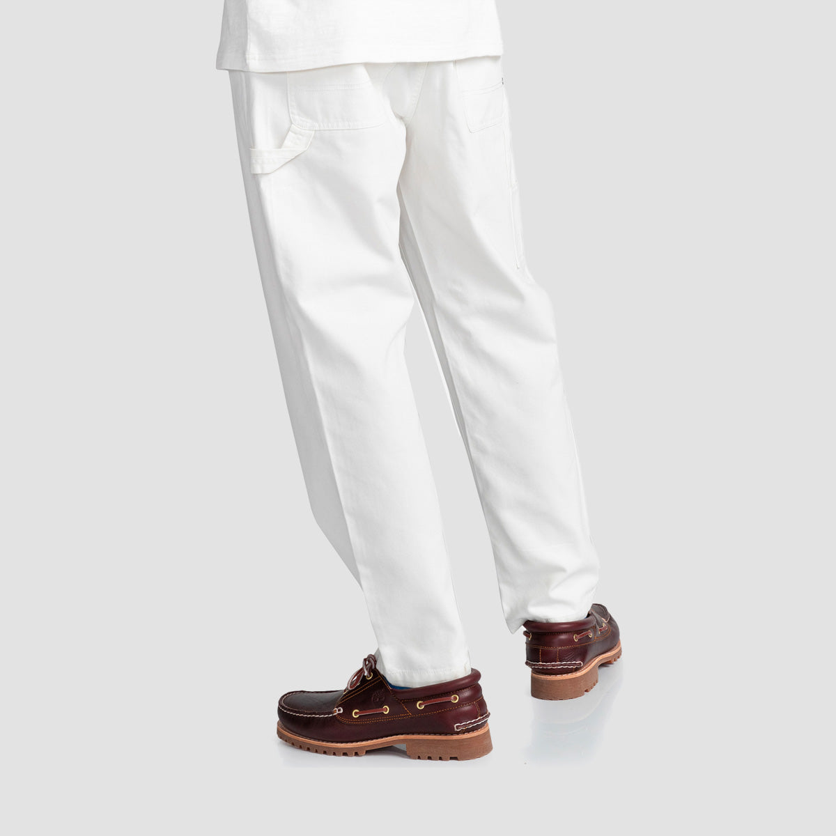Element Highwater Work Trousers Off White