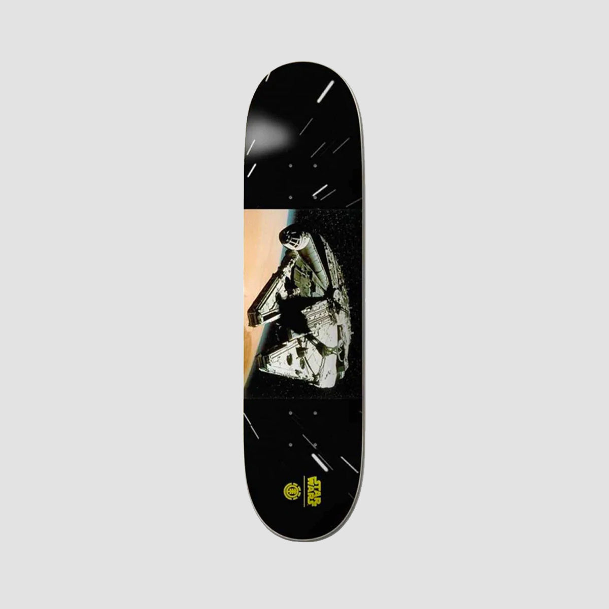 Element X Star Wars SWXE Millennium Falcon Skateboard Deck - 8"