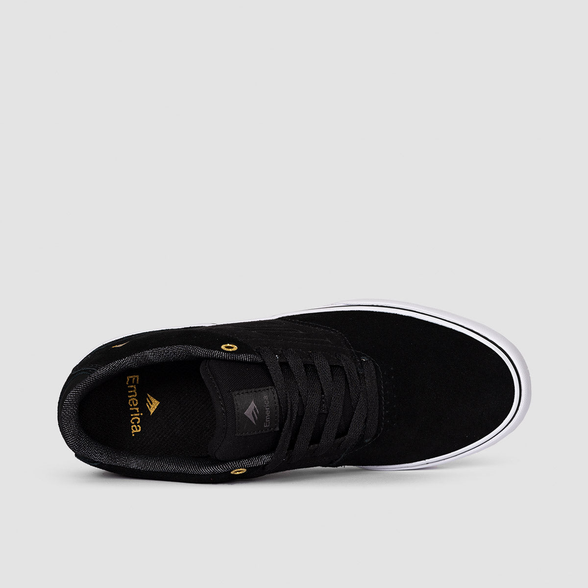 Emerica The Low Vulc Shoes - Black/Gold/White
