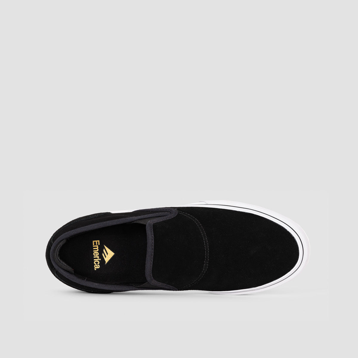 Emerica Wino G6 Slip-On Shoes - Black/White/Gold
