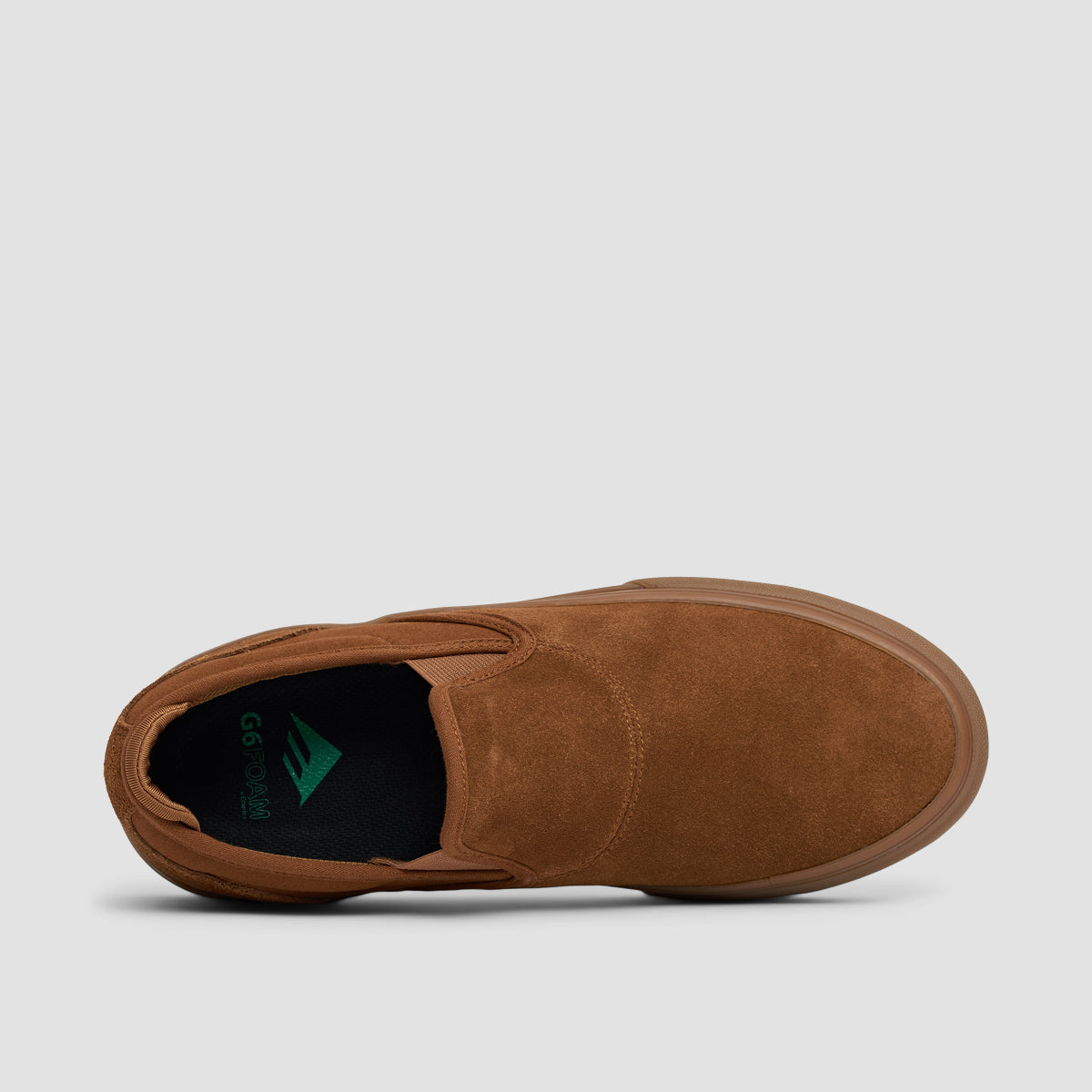Emerica Wino G6 Slip-On Shoes - Brown/Gum