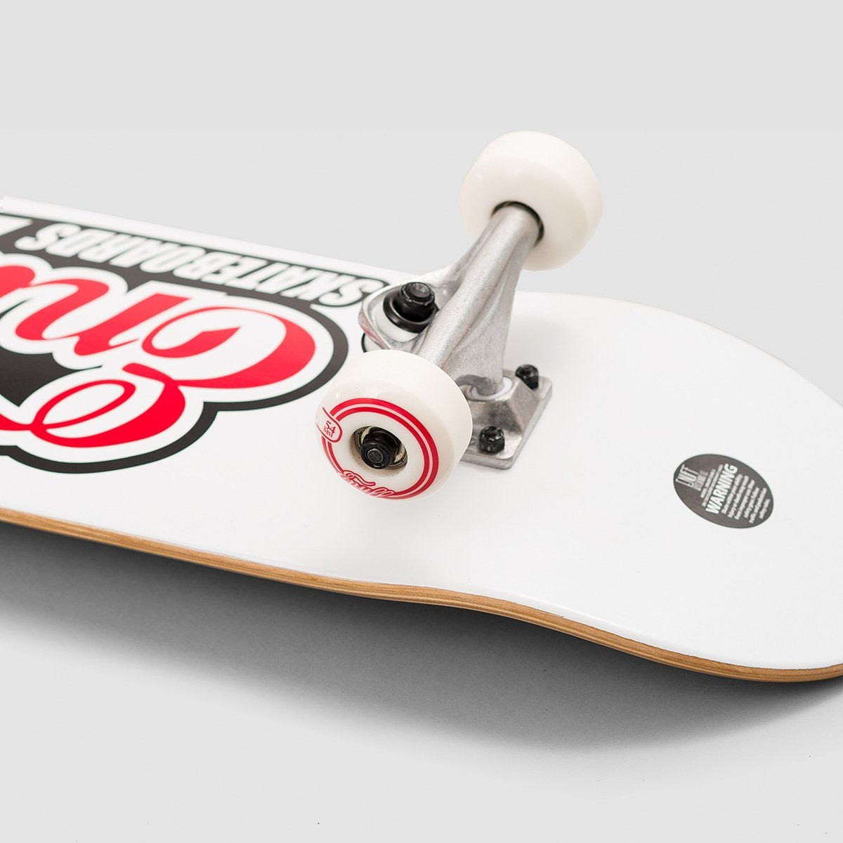 Enuff Classic Logo Pre-Built Complete White - 7.75"