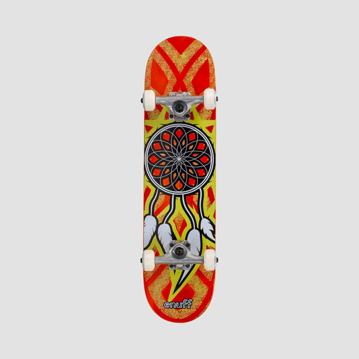 Enuff Dreamcatcher Skateboard Orange/Yellow - 7.75"