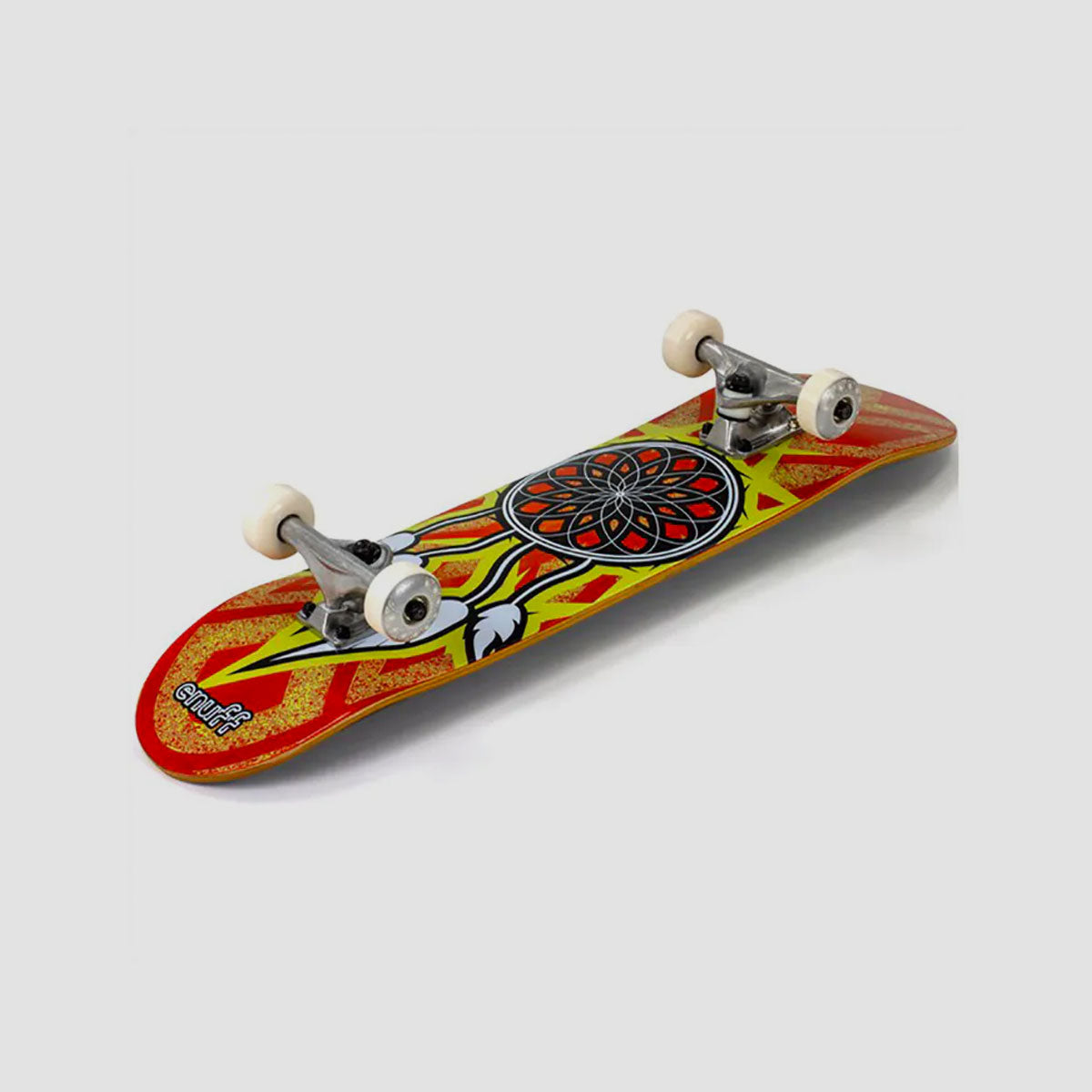 Enuff Dreamcatcher Mini Skateboard Orange/Yellow - 7.25"