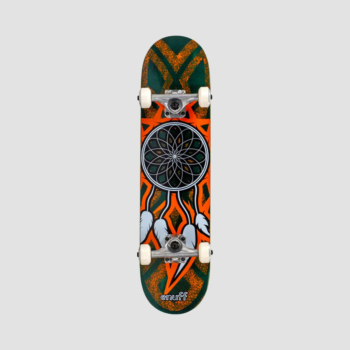 Enuff Dreamcatcher Mini Skateboard Teal/Orange - 7.25"