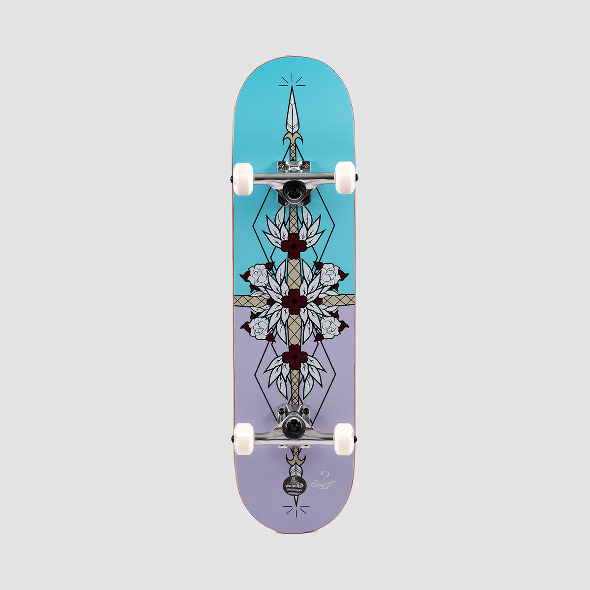 Enuff Flash Skateboard Purple/Blue - 8"