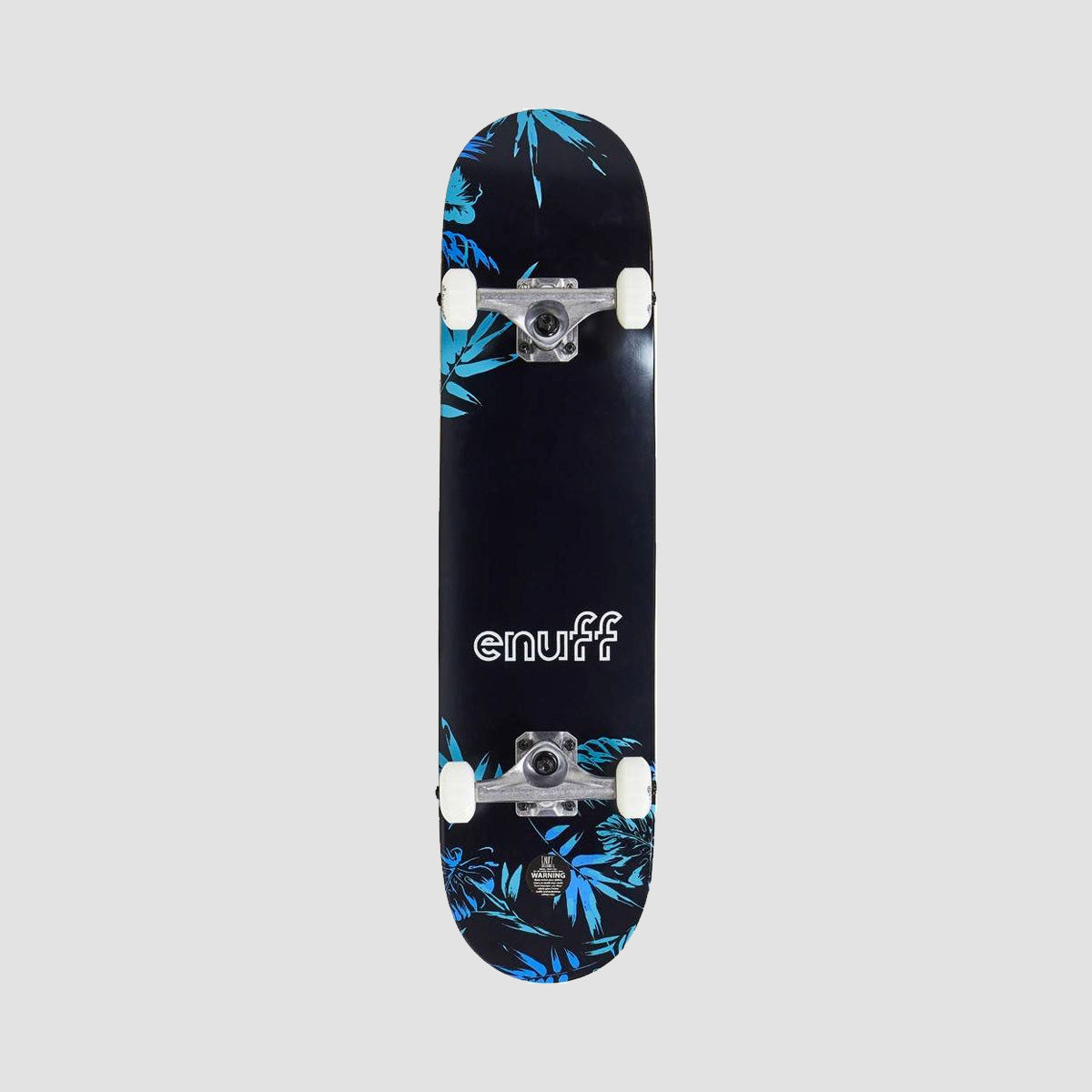 Enuff Floral Skateboard Blue - 7.75"