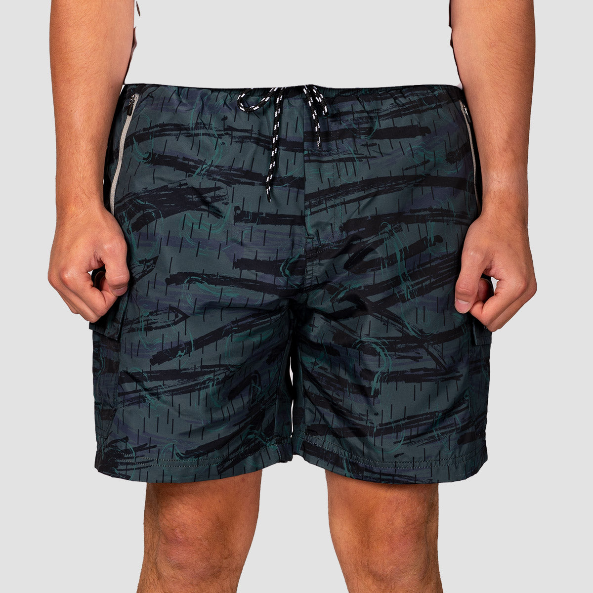 eS Court Cargo Walkshorts Olive/Black