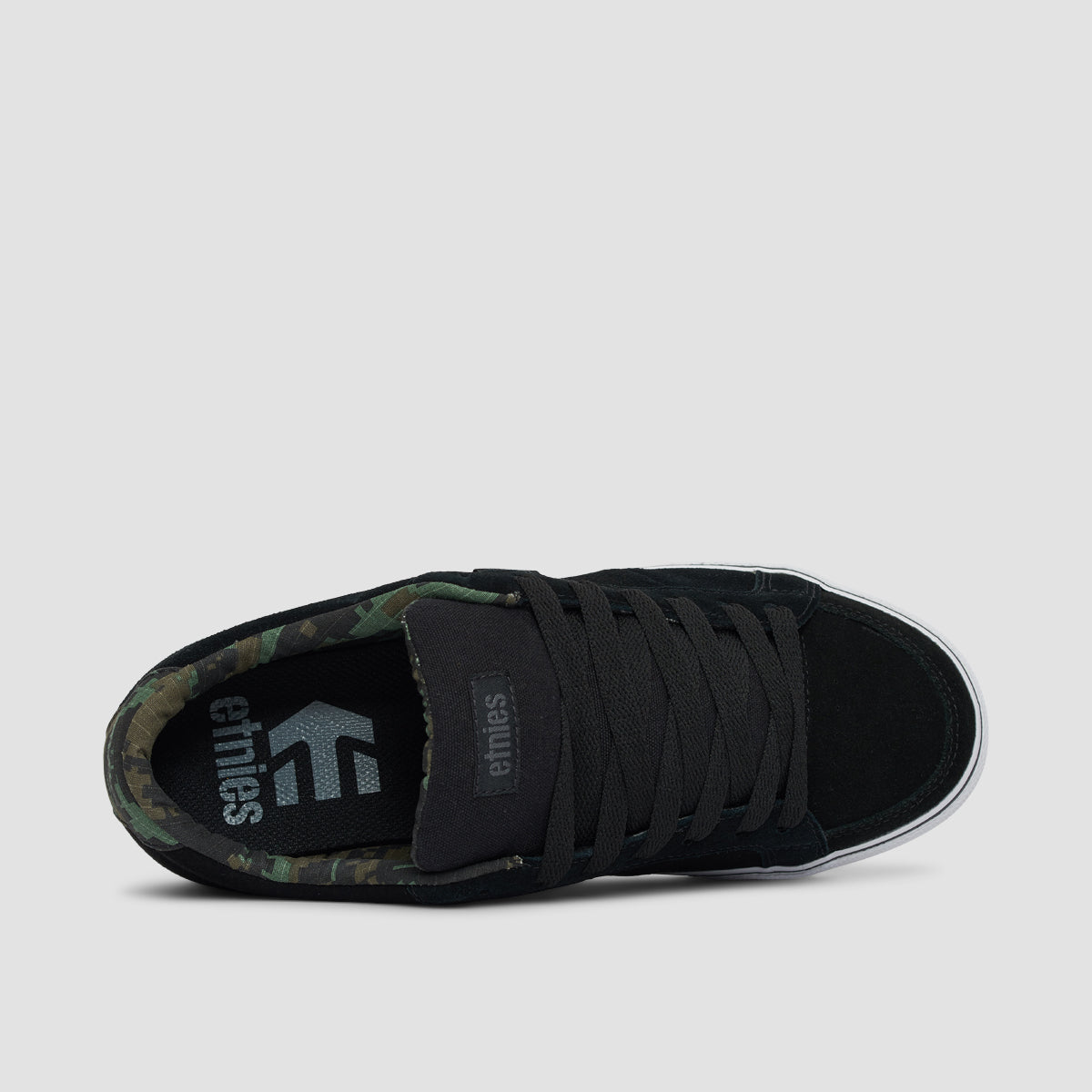 Etnies Kingpin Vulc Shoes - Black/Camo