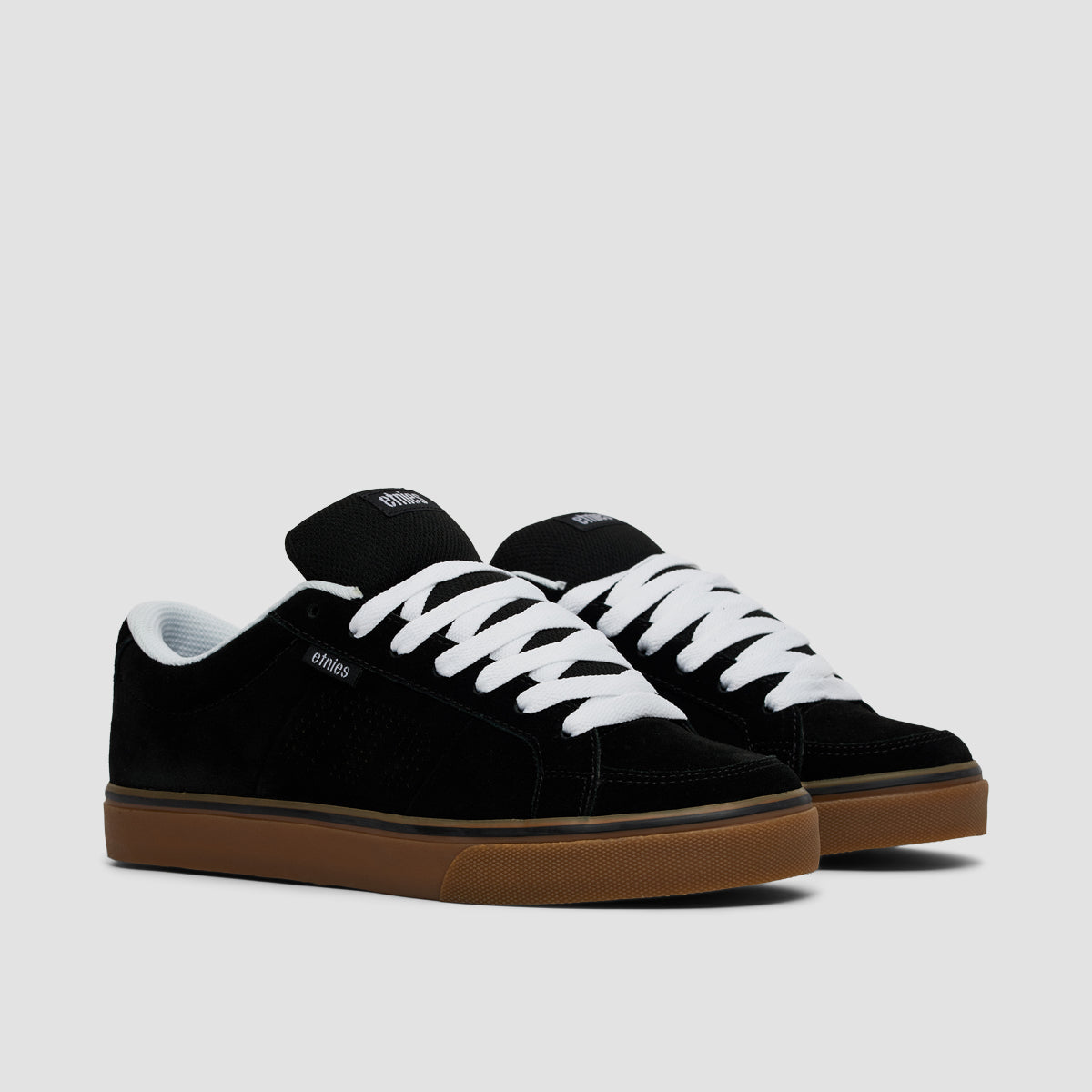 Etnies Kingpin Vulc Shoes - Black/Gum/White