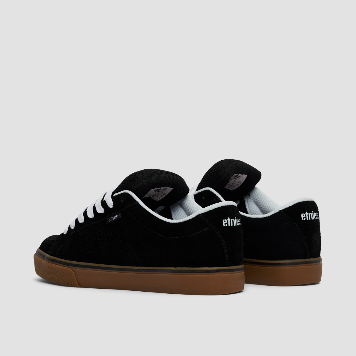 Etnies Kingpin Vulc Shoes - Black/Gum/White