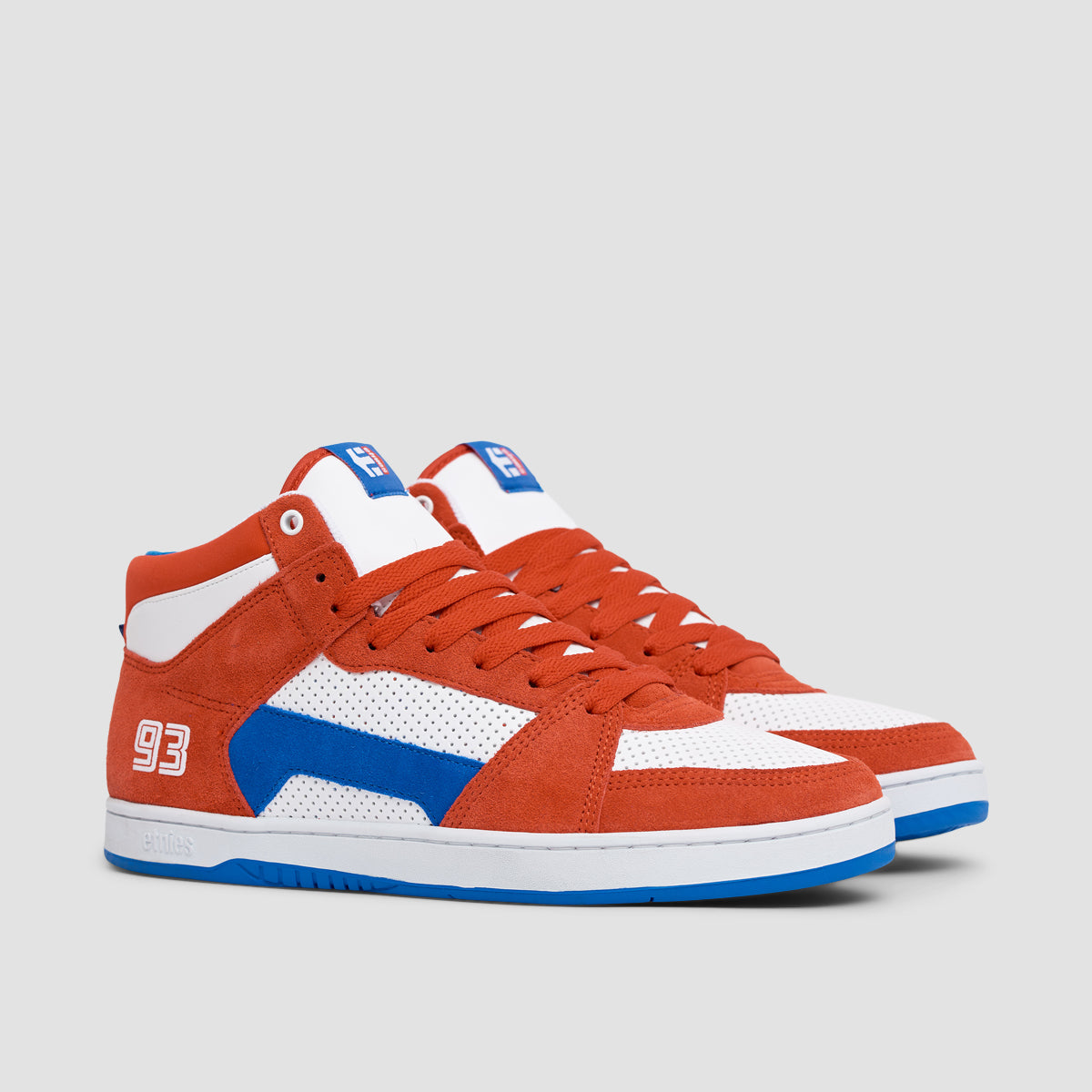 Etnies MC Rap Hi Shoes - Red/White/Blue