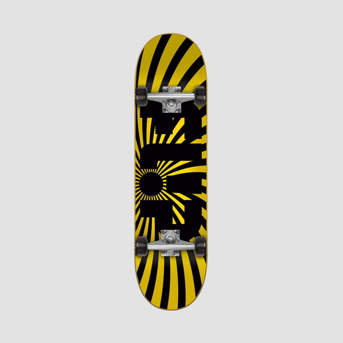 Flip Spiral Skateboard Yellow - 8"